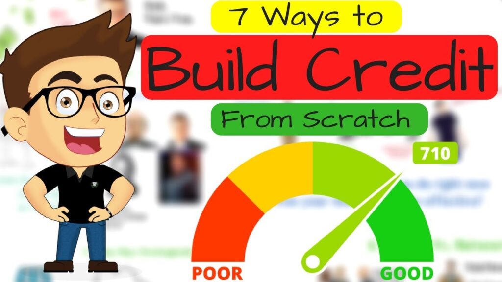 How to build credit from scratch