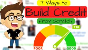 How to build credit from scratch
