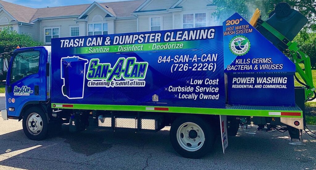trash can cleaning business