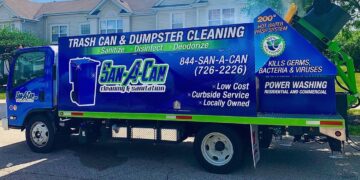 trash can cleaning business