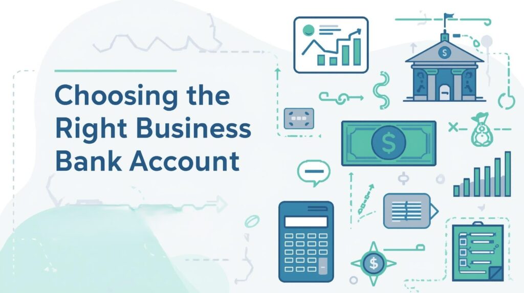 Choosing the right business bank account guide with key features and comparison.