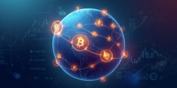 I want you to generate a picture that i can use as a cover image for an article title__Understanding Cryptocurrency Regulations Around the World