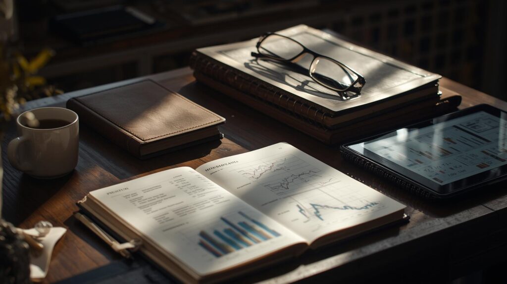 Graham value investing principles showing intrinsic value margin of safety and long term strategy