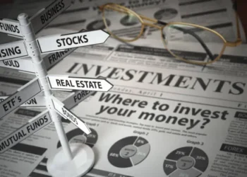 Visual representation of alternative investments and modern wealth building